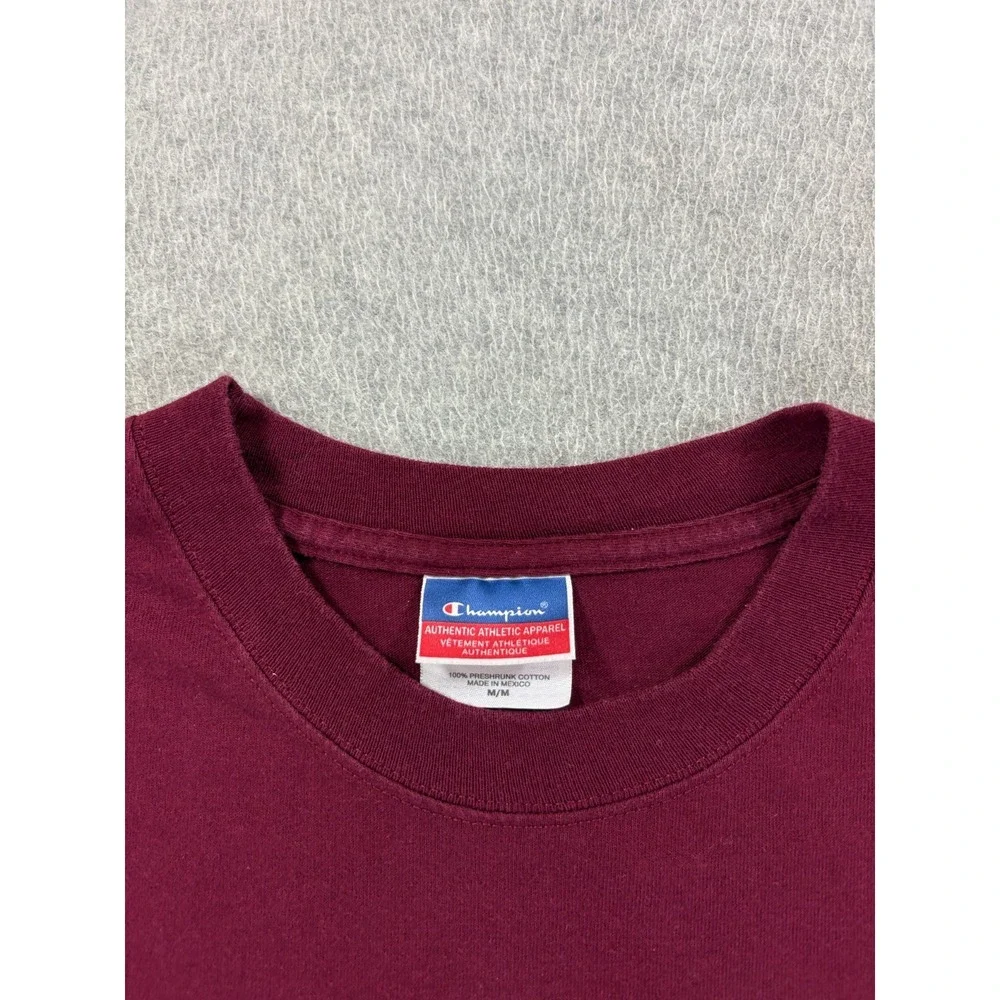 Harvard‎ Crimson Track & Field S/S Tee Shirt (Men's Medium) Maroon - Picture 3 of 11